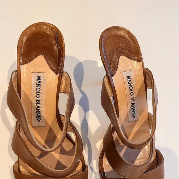 Manolo Blahnik sandels,  size 36.5 - Picture 5 of 5